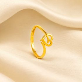 Minimal Artistry Gold Ring