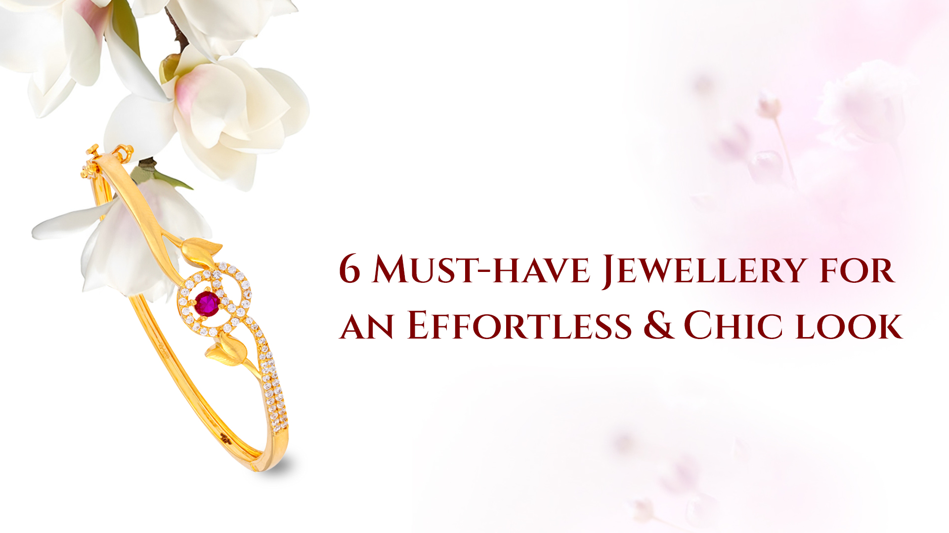 Elegant necklaces, rings, and bracelets for a chic and effortless jewellery look