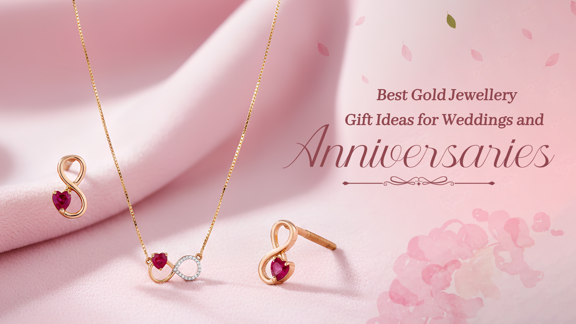 Best Gold Jewellery Gift Ideas for Weddings and Anniversaries